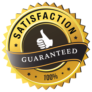 satisfaction guaranteed